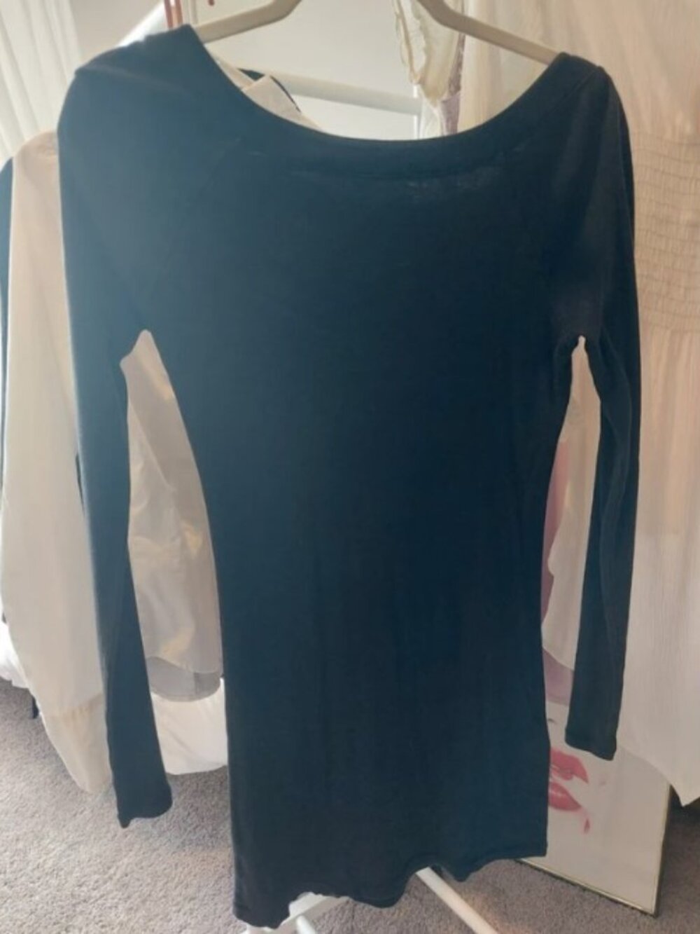 Express Yoga Tunic Top Bundle Black Cozy Athleisure S 2pc